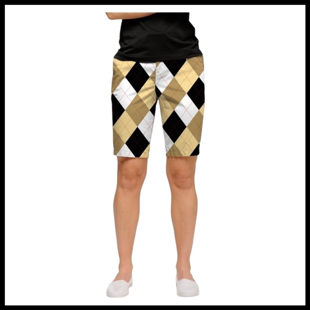 LOUDMOUTH Argyle Golf Shorts